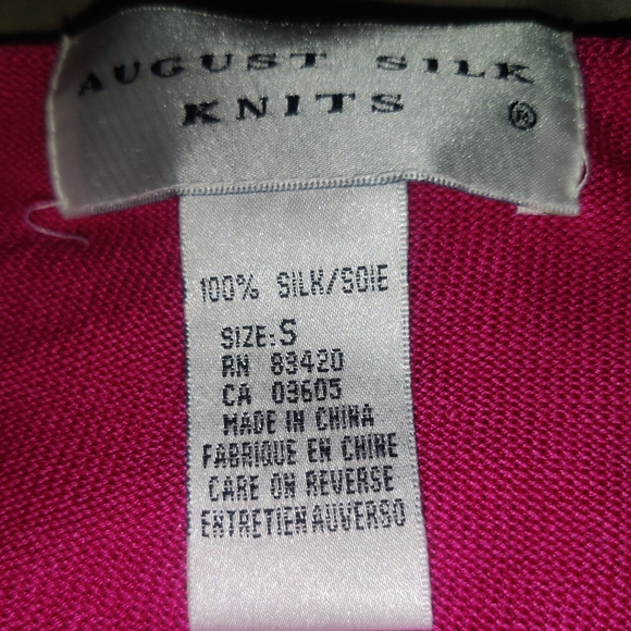 2 August Silk 100% Silk Shirts - Picture 3 of 5